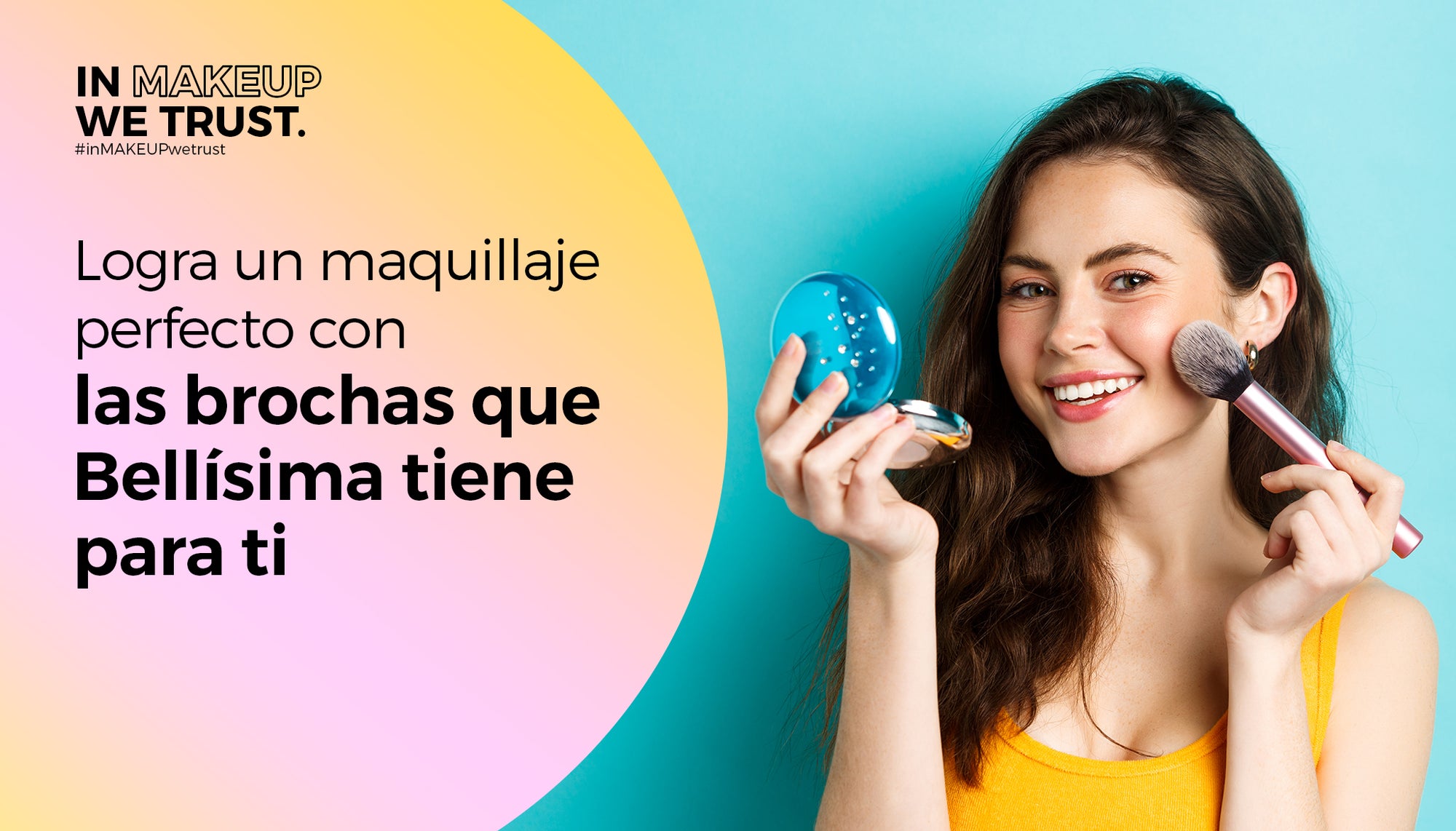 Logra un maquillaje perfecto con las brochas que Bellísima tiene para ti