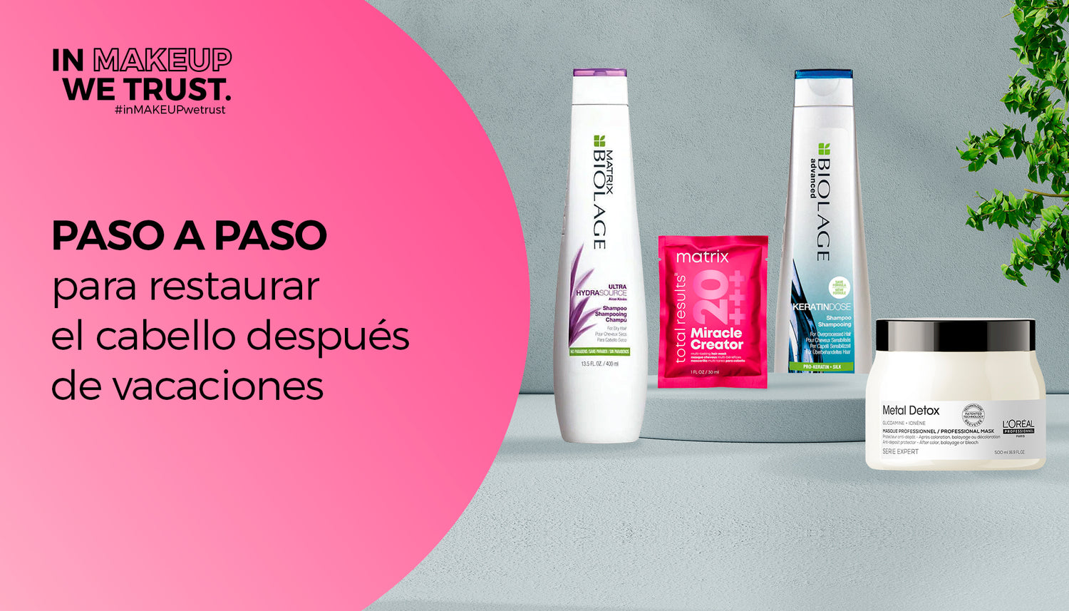 Paso a paso para restaurar el cabello después de vacaciones