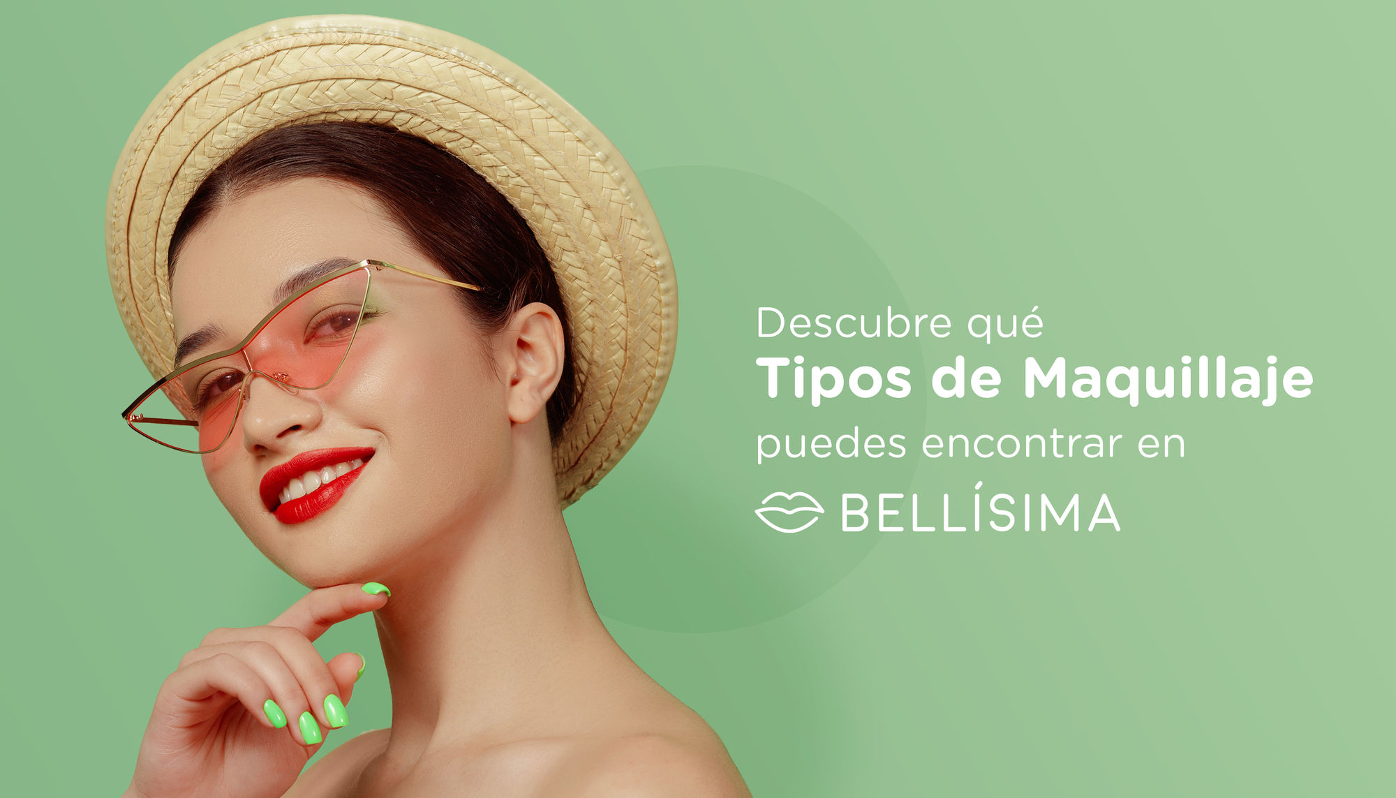 Descubre qué tipos de maquillaje puedes encontrar en Bellísima