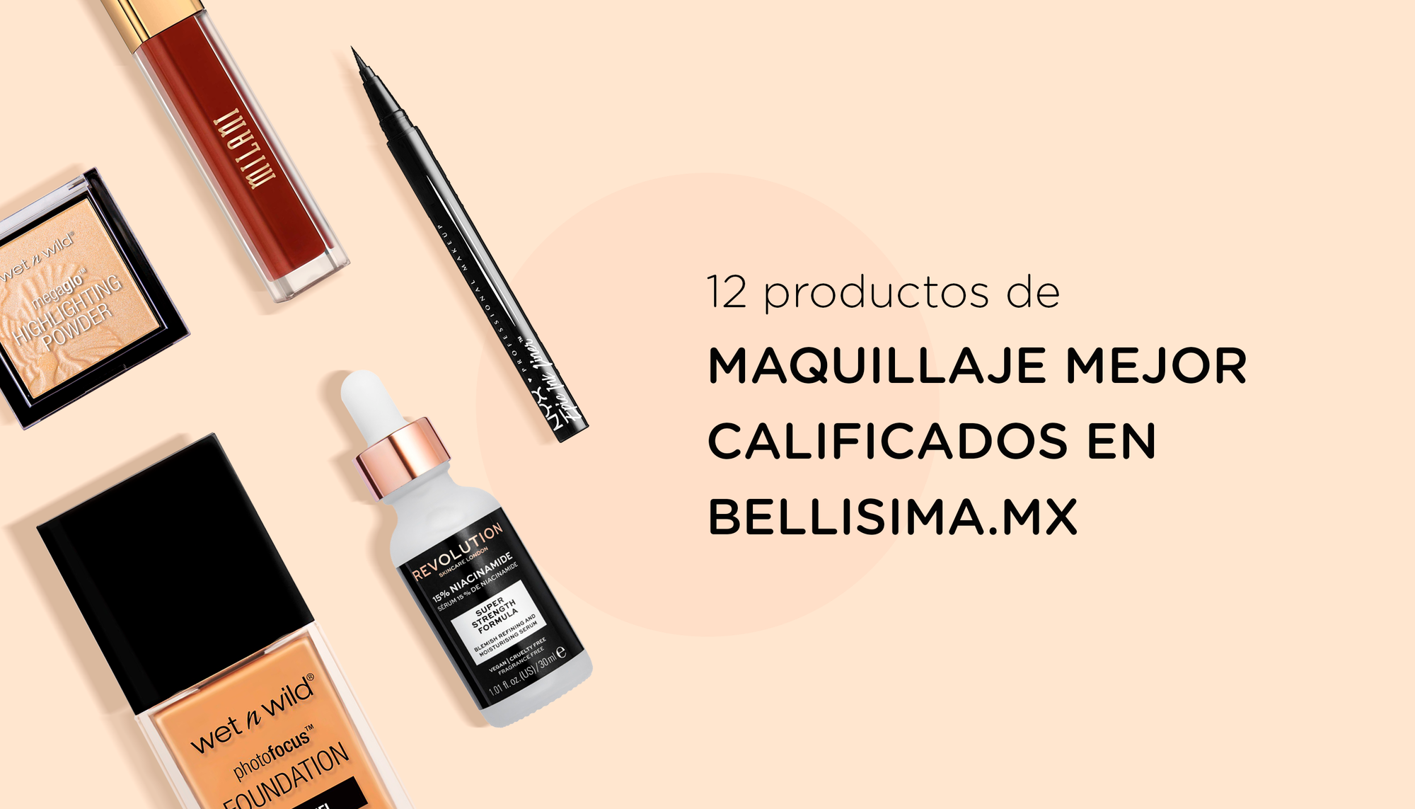 12 Productos mejor calificados de bellisima.mx