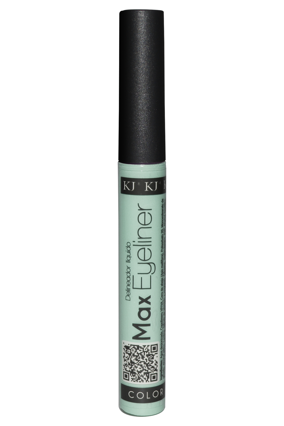 DELINEADOR LÍQUIDO MAXEYELINER 05 PASTEL VERDE - KJ BEAUTY