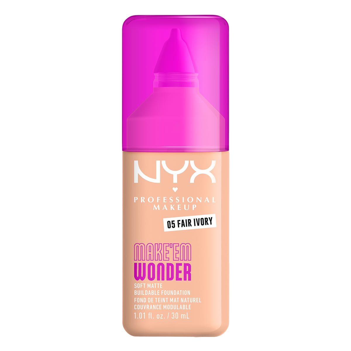BASE DE MAQUILLAJE MAKE ' EM WONDER FOUNDATION - NYX