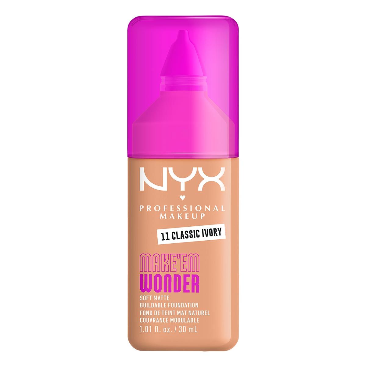 BASE DE MAQUILLAJE MAKE ' EM WONDER FOUNDATION - NYX