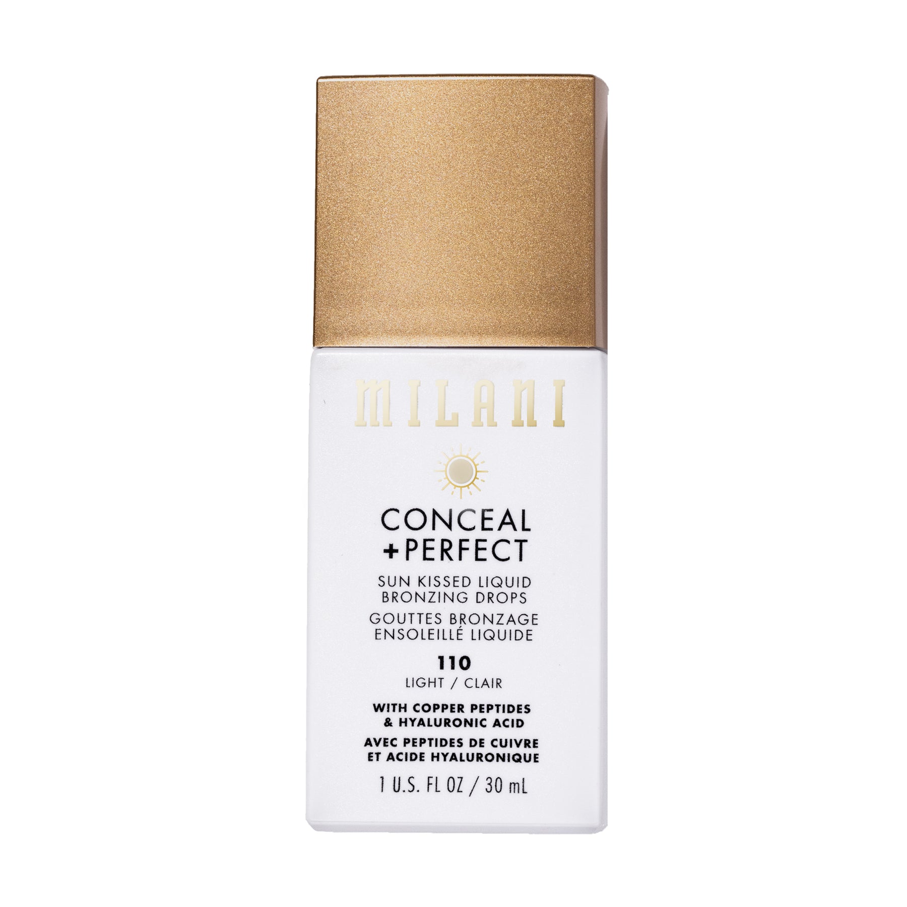 BRONZER LÍQUIDO SUN KISSED CONCEAL AND PERFECT - MILANI