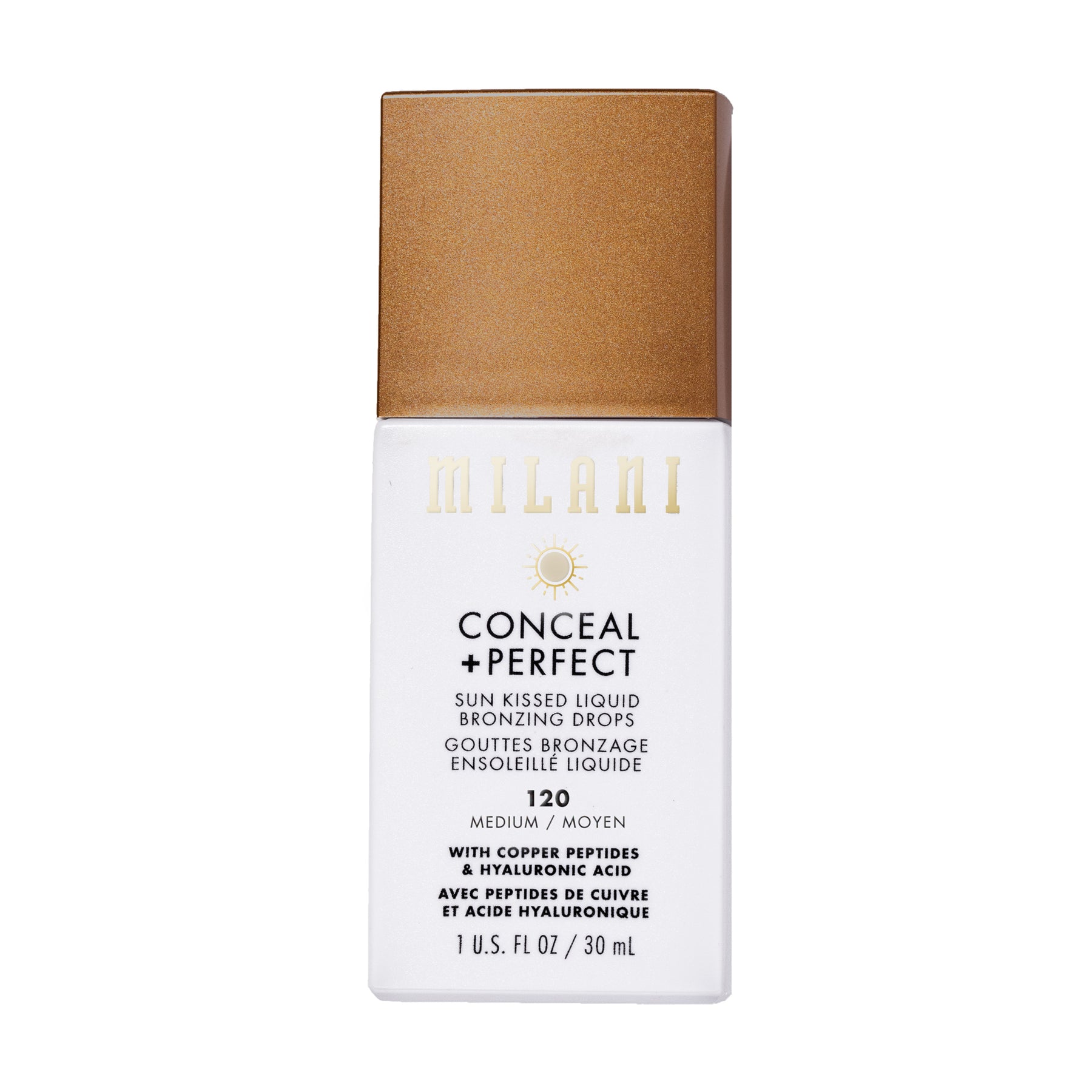 BRONZER LÍQUIDO SUN KISSED CONCEAL AND PERFECT - MILANI