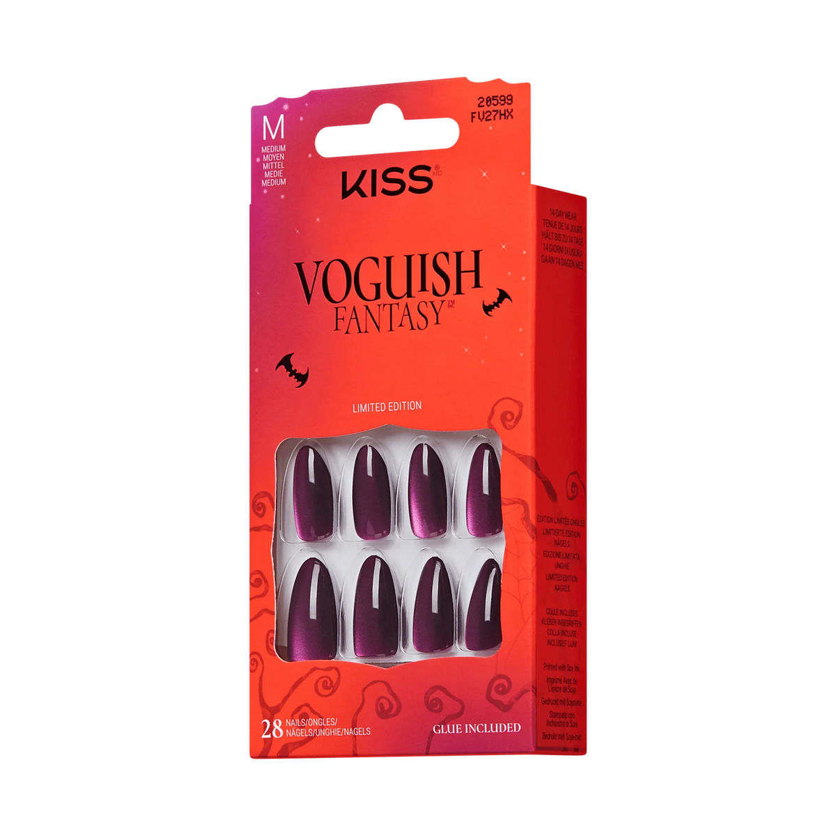UÑAS POSTIZAS VOGUISH FANTASY NAILS DEVILISH DISCO - KISS