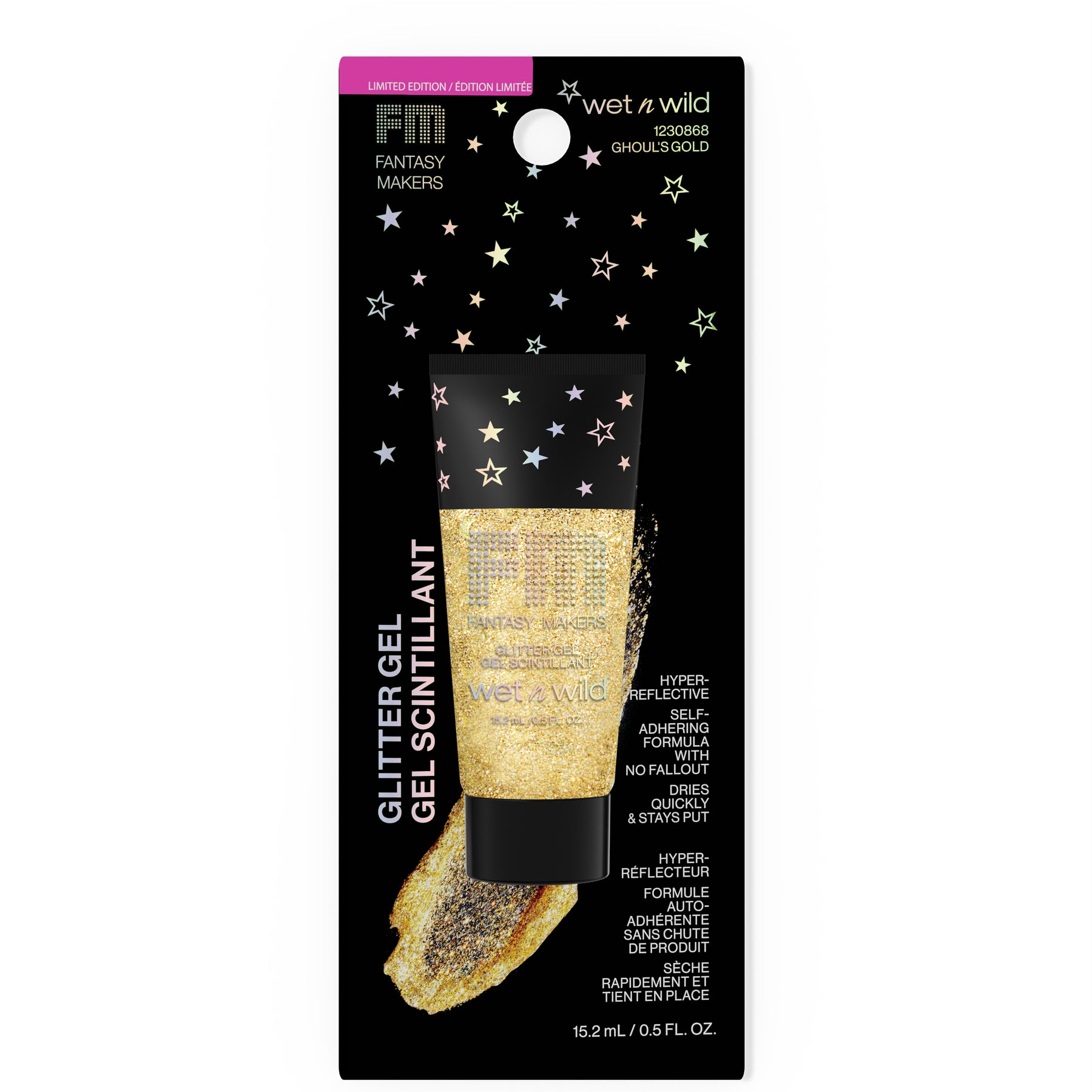 GLITTER GEL GHOULS GOLD - OUTLET WET N WILD FANTASY MAKERS