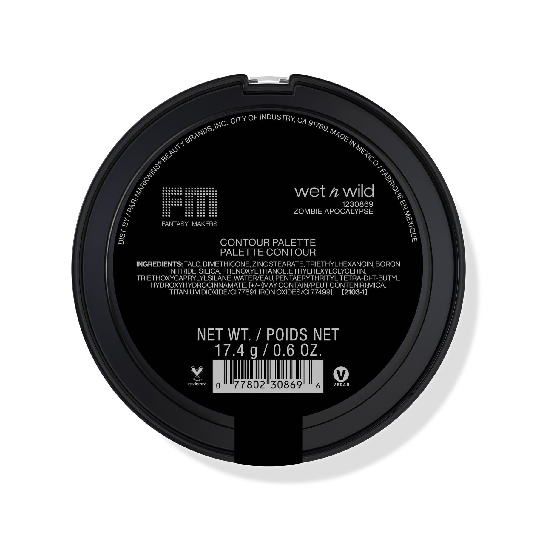 APOCALIPSIS ZOMBIE MAQUILLAJE ARTÍSTICO - OUTLET WET N WILD FANTASY MAKERS