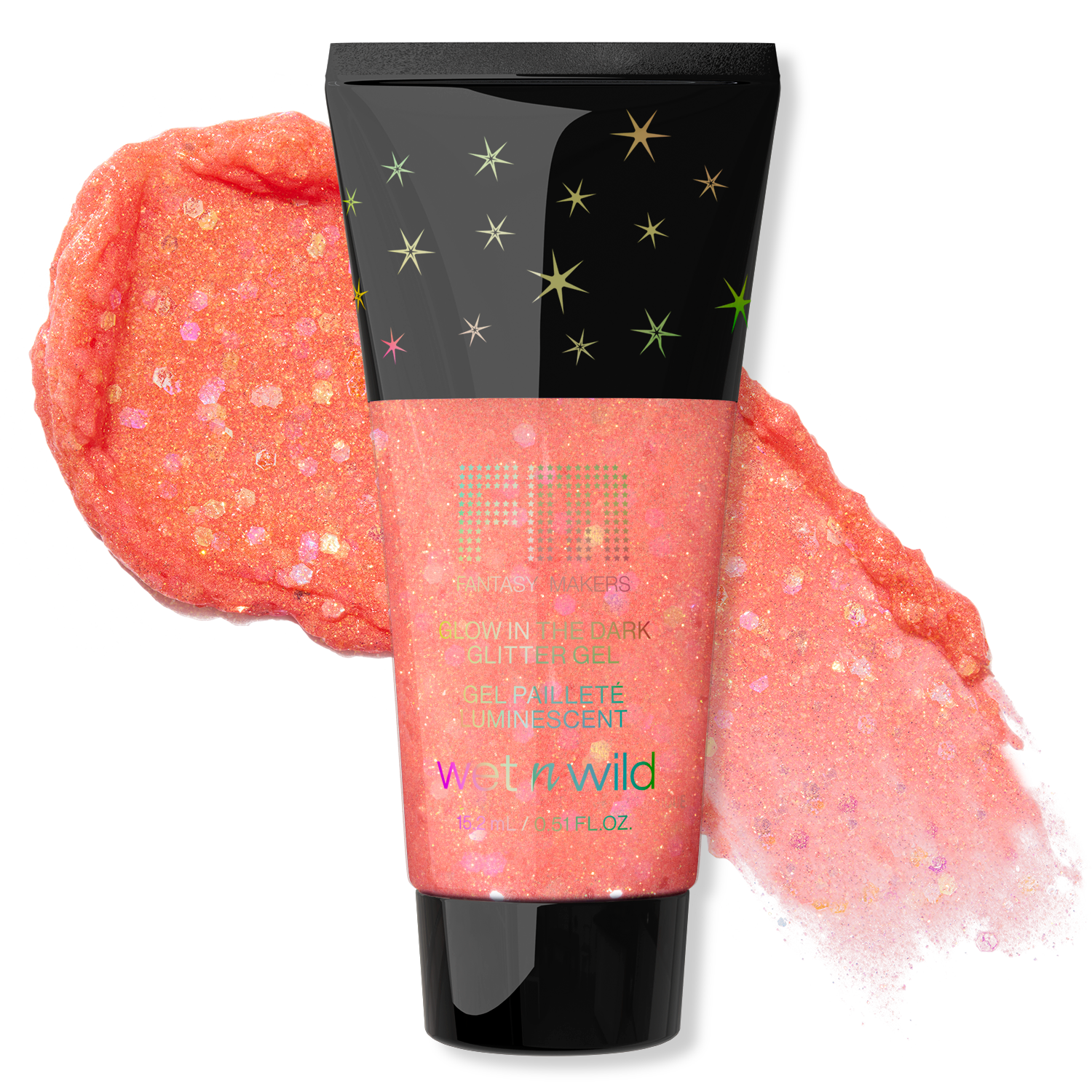 GLITTER EN GEL GLOW IN THE DARK FAIRYS TOUCH FANTASY MAKERS - OUTLET WET N WILD