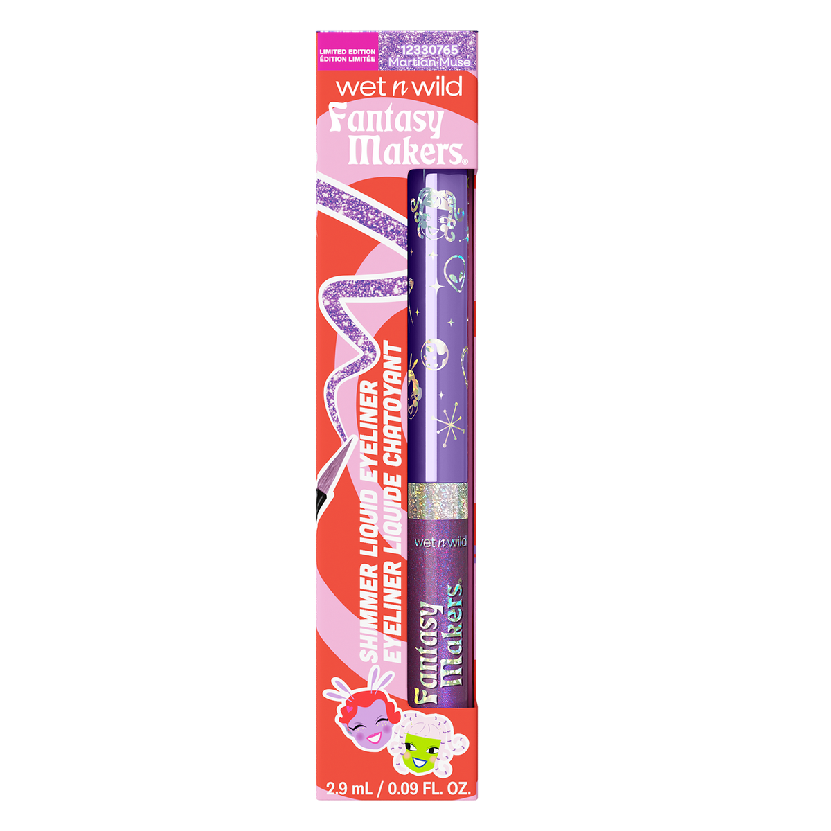 DELINEADOR LÍQUIDO PARA OJOS CON GLITTER MARTIAN MUSE FANTASY MAKERS - WET N WILD