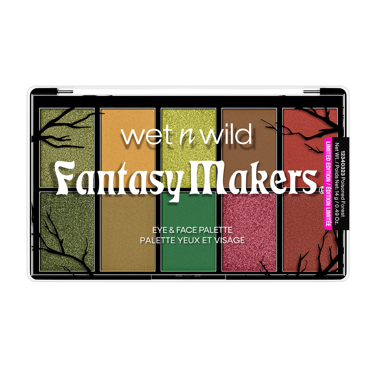 PALETA DE MAQUILLAJE POISONED FOREST FANTASY MAKERS - WET N WILD