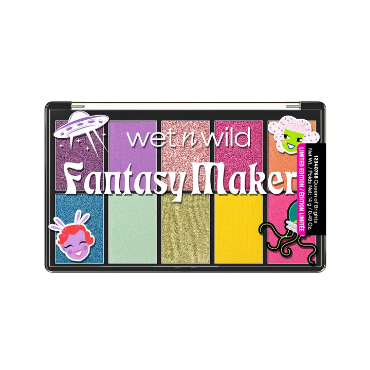PALETA DE SOMBRAS QUEEN OF BRIGHTS FANTASY MAKERS - WET N WILD