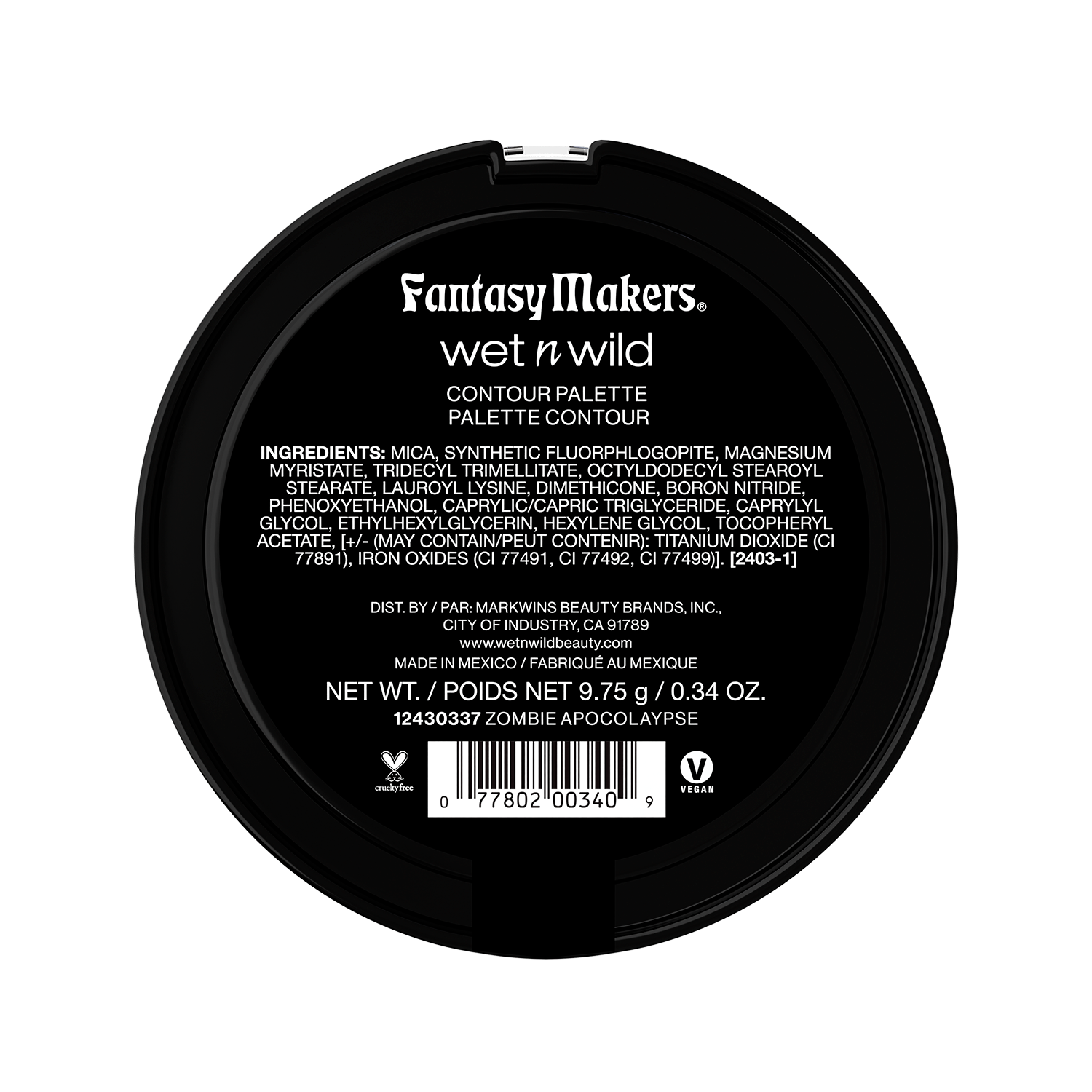 PALETA CONTOUR ZOMBIE APOCOLAYPSE FANTASY MAKERS - WET N WILD