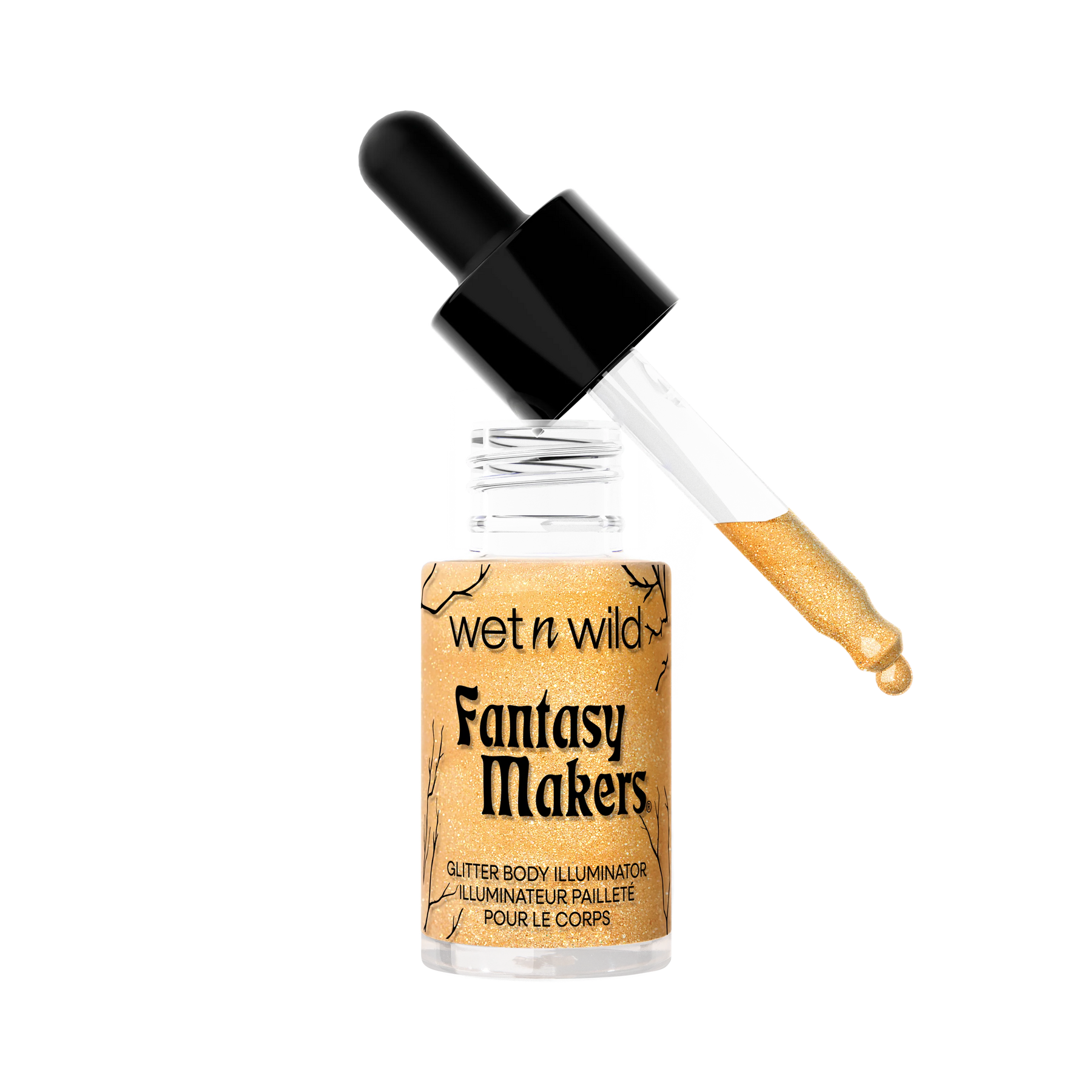 ILUMINADOR CON GLITTER PARA CUERPO FOUNTAIN OF GOLD FANTASY MAKERS - WET N WILD