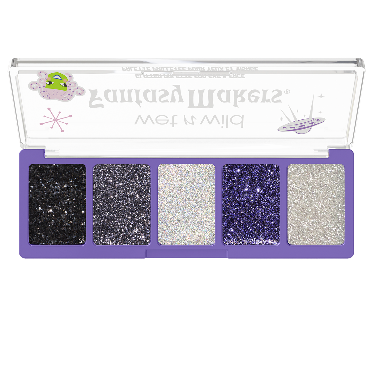 PALETA DE GLITTERS PARA CARA Y CUERPO HAUNT THE NIGHT FANTASY MAKERS - WET N WILD