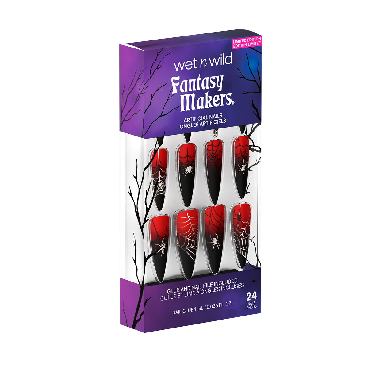 UÑAS POSTIZAS VAMPIRE SLAYER FANTASY MAKERS - WET N WILD