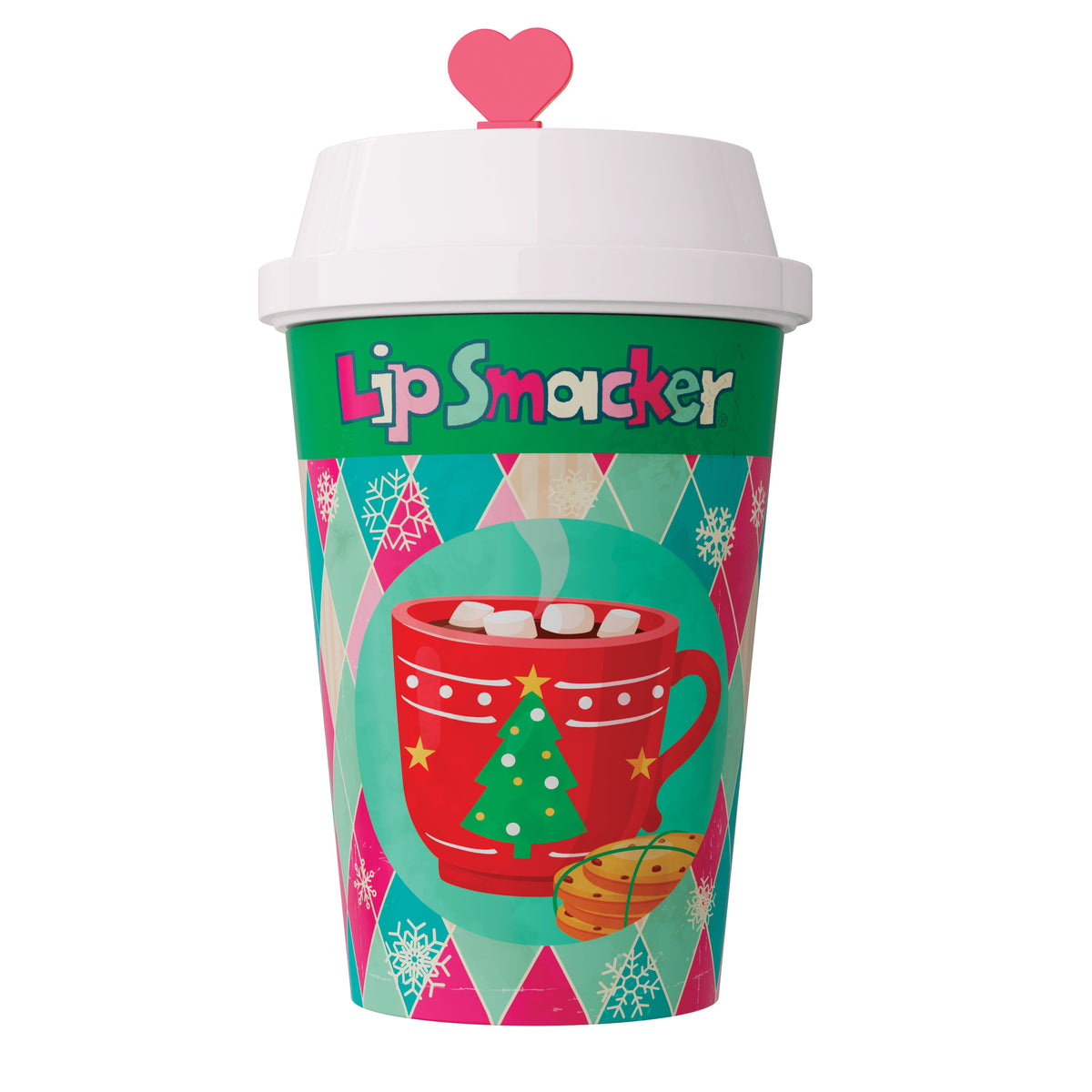 LIP BALM HOLIDAY FRAPPE CUP HOT CHOCOLATE -  OUTLET LIP SMACKER
