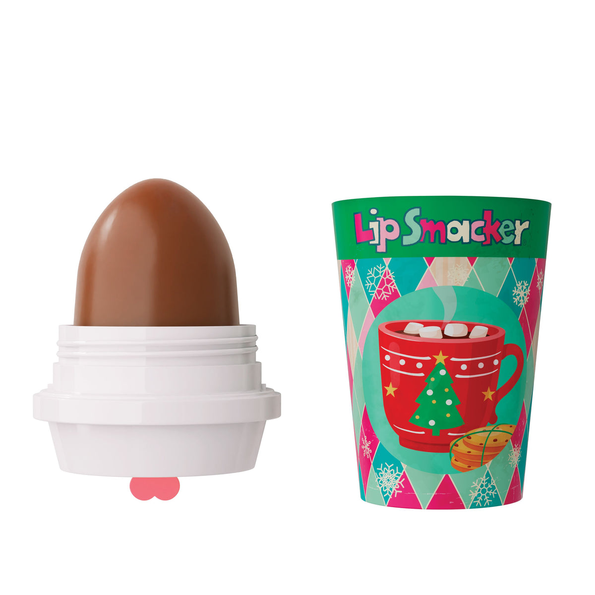 LIP BALM HOLIDAY FRAPPE CUP HOT CHOCOLATE -  OUTLET LIP SMACKER