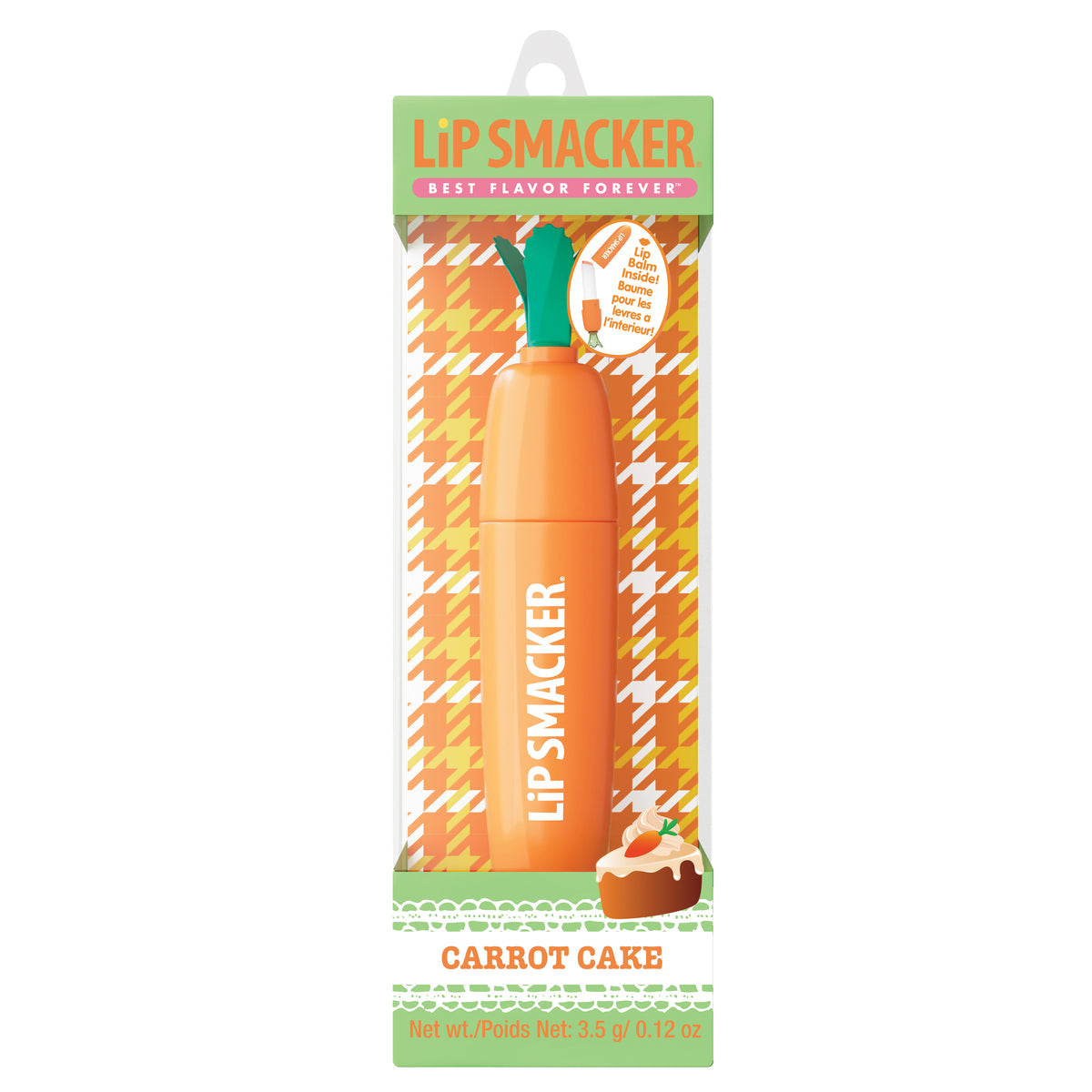 CARROT LIP BALM CARROT CAKE - OUTLET LIP SMACKER