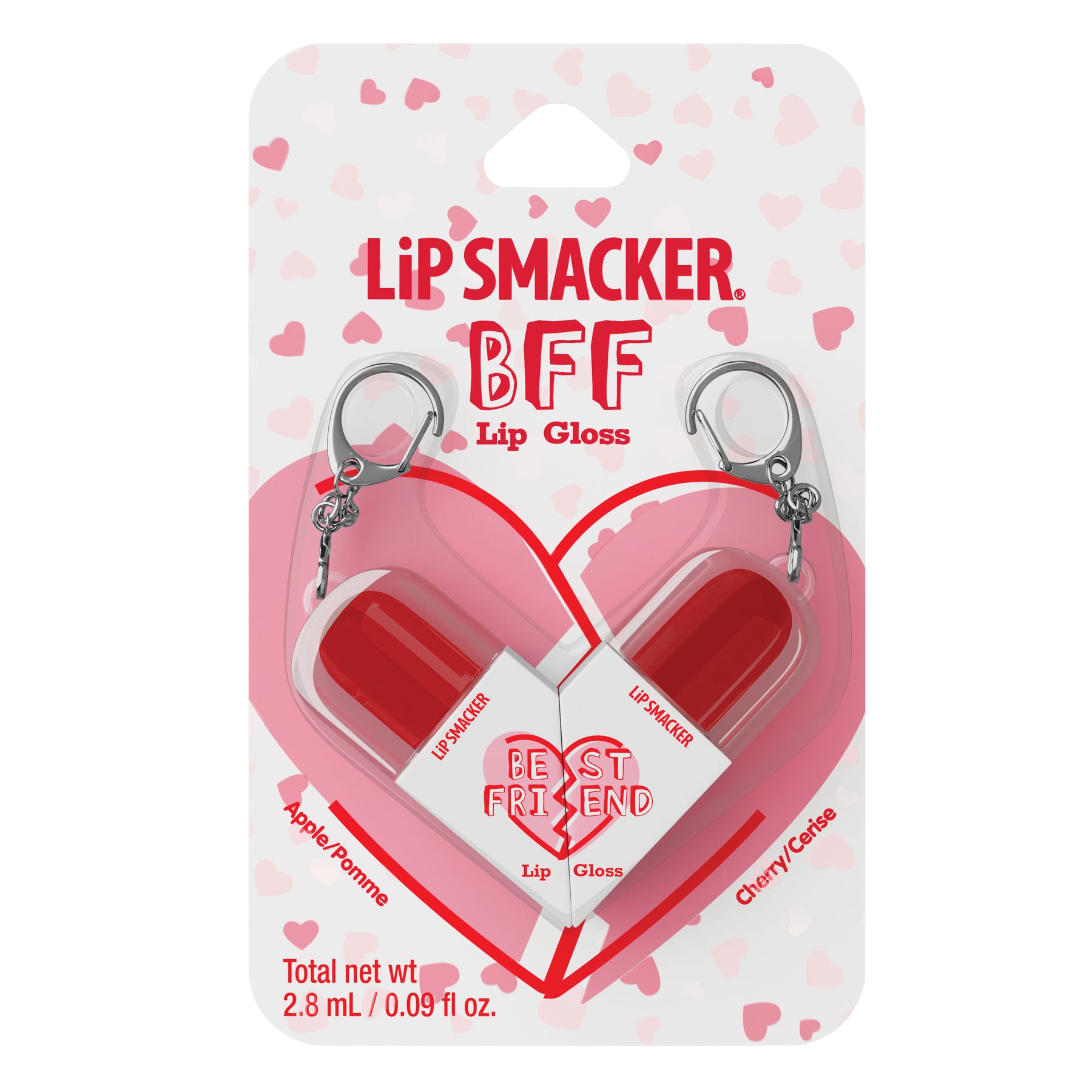 BEST FRIEND LIP GLOSS CHERRY AND APPLE - OUTLET LIP SMACKER
