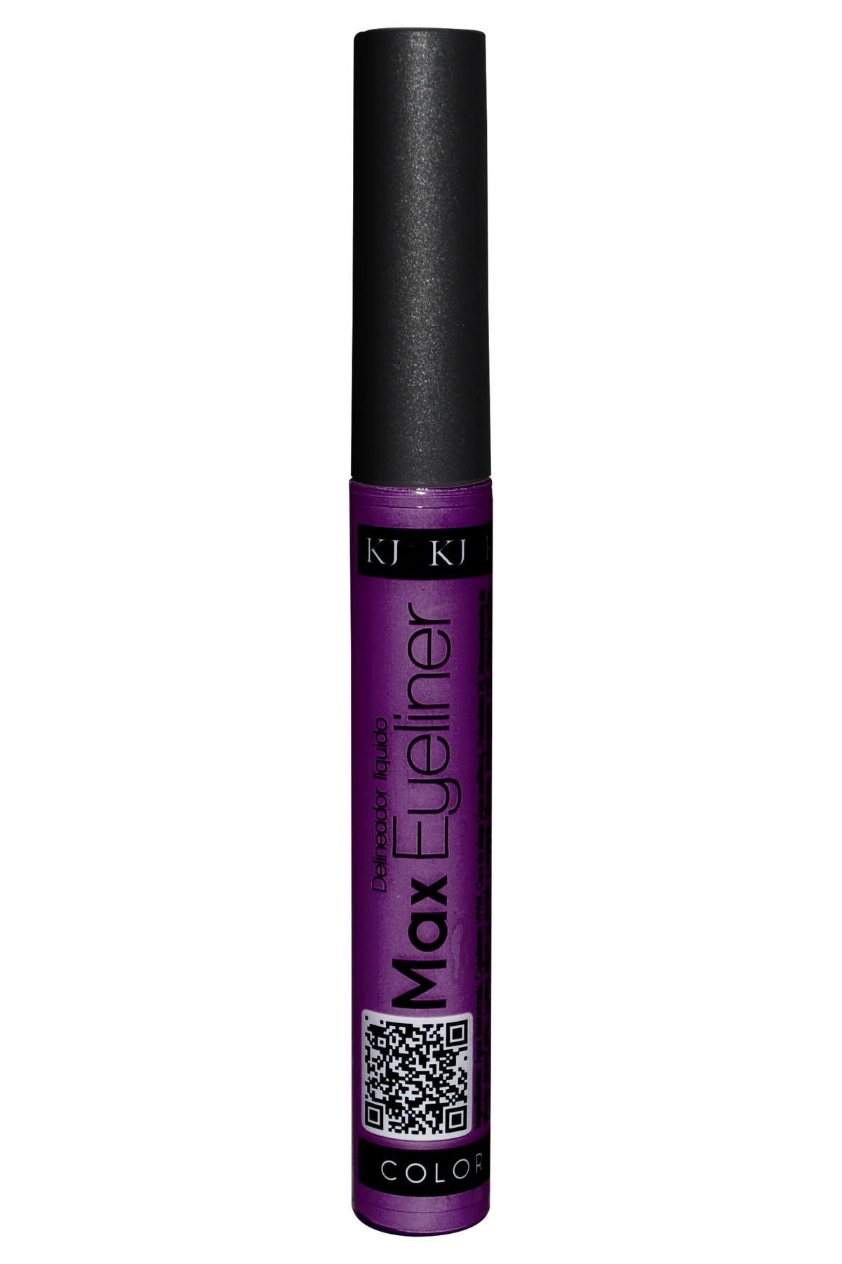 DELINEADOR LÍQUIDO MAXEYELINER 14 MATE VIOLETA - KJ BEAUTY