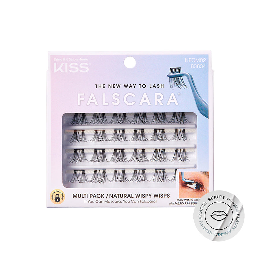 FALSCARA WISPS MULTIPACK EXTENSIONES DE PESTAÑAS NATURAL WISPY WISP - KISS