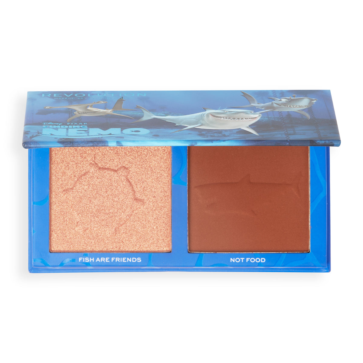 DISNEY PIXAR’S FINDING NEMO AND REVOLUTION FISH ARE FRIENDS BRONZER AND HIGHLIGHTER PALETTE - OUTLET