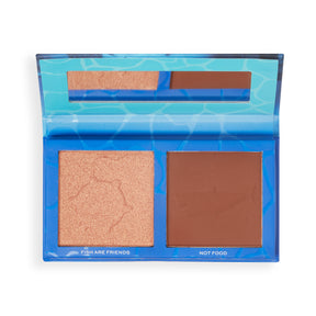 DISNEY PIXAR’S FINDING NEMO AND REVOLUTION FISH ARE FRIENDS BRONZER AND HIGHLIGHTER PALETTE - OUTLET