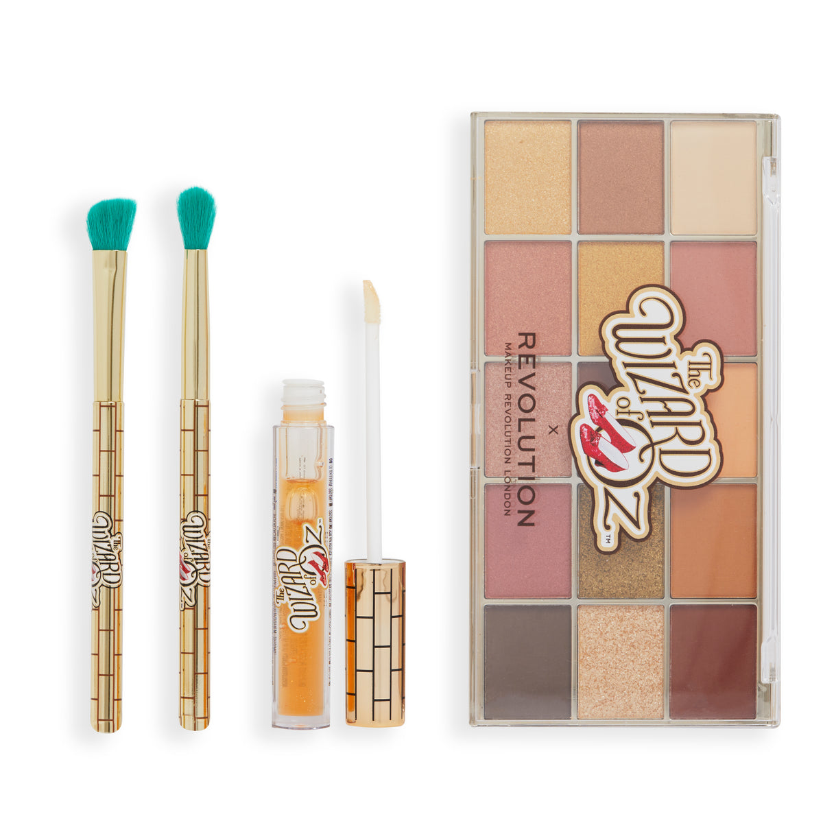 SET DE MAQUILLAJE YELLOW BRICK ROAD - OUTLET MAKE UP REVOLUTION X WIZARD OF OZ