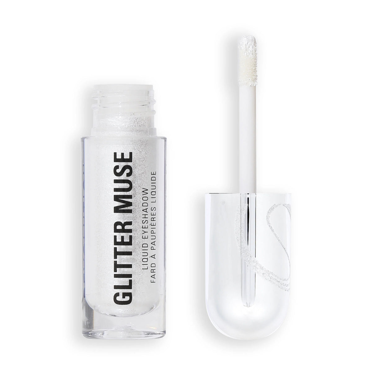 SOMBRA LÍQUIDA METALLIC MUSE GLITTER MUSE SILVER - OUTLET MAKE UP REVOLUTION