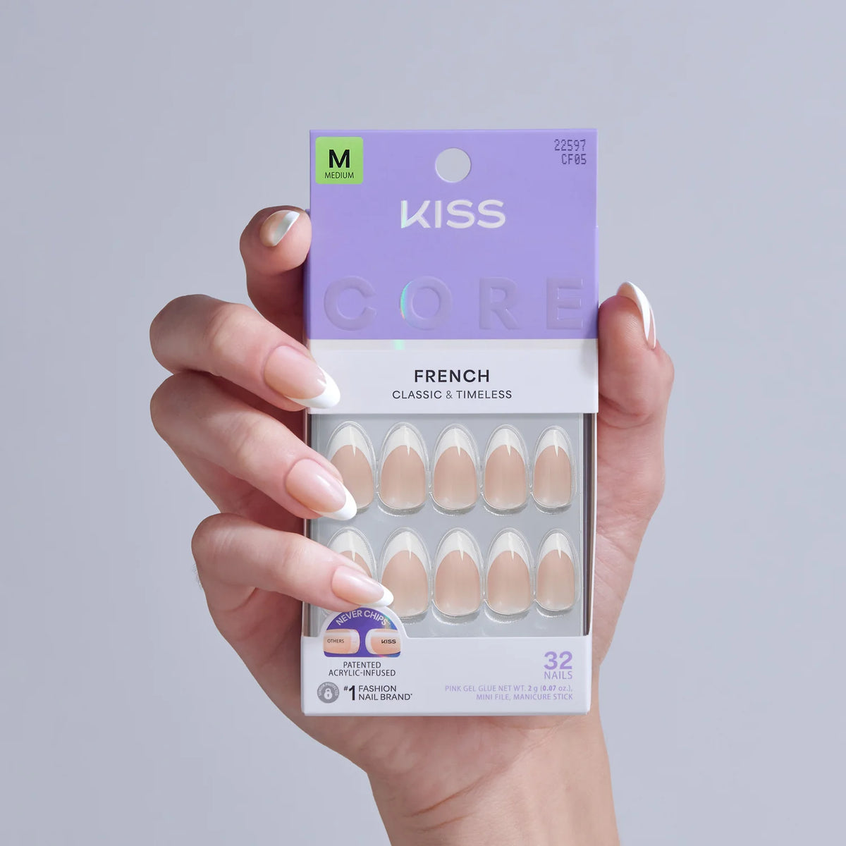 UÑAS POSTIZAS CURIOSITY CORE - KISS