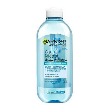 AGUA MICELAR ANTI ACNE EXPRESS ACLARA 400ML - GARNIER SKIN ACTIVE