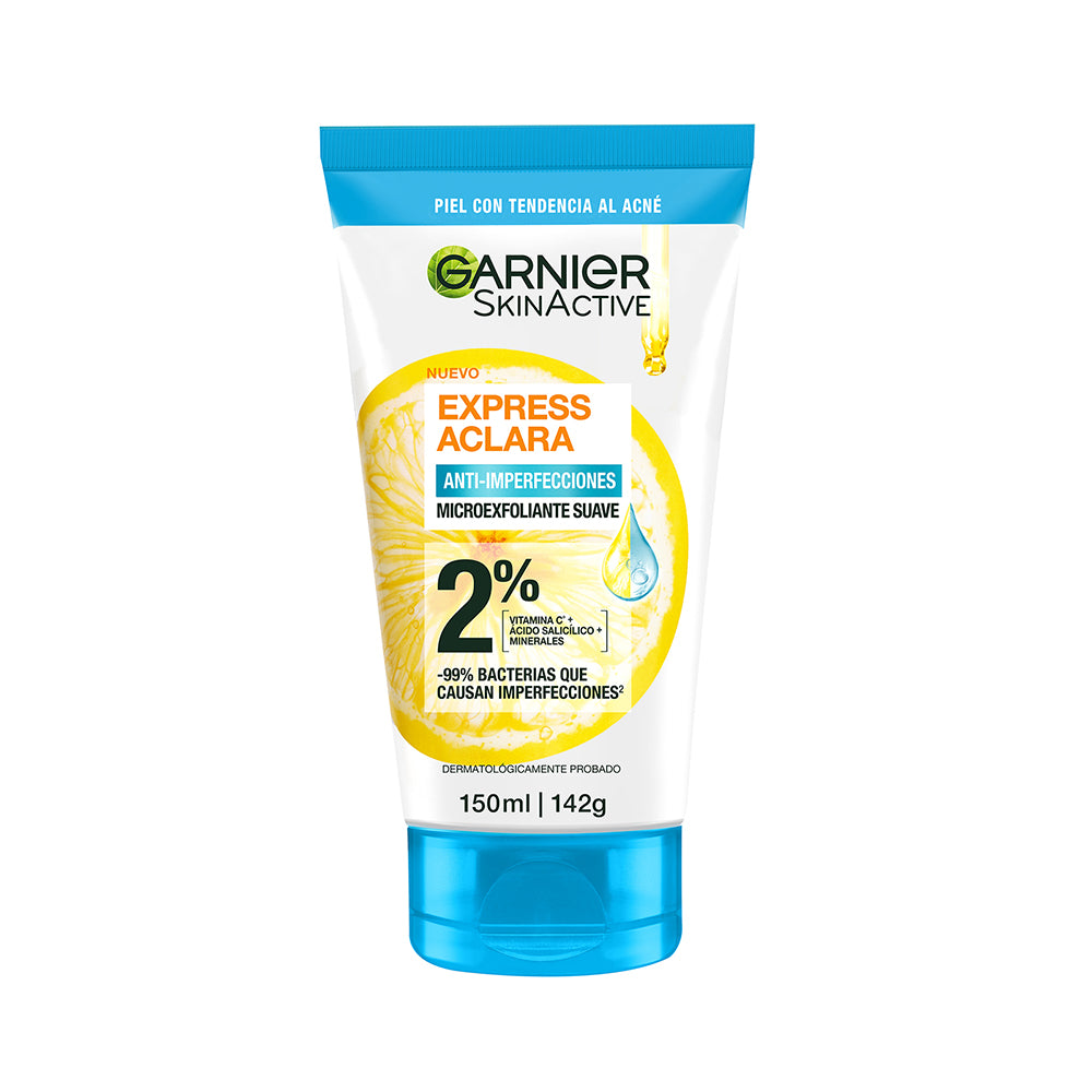 EXFOLIANTE ANTI ACNE  EXPRESS ACLARA - GARNIER SKIN ACTIVE