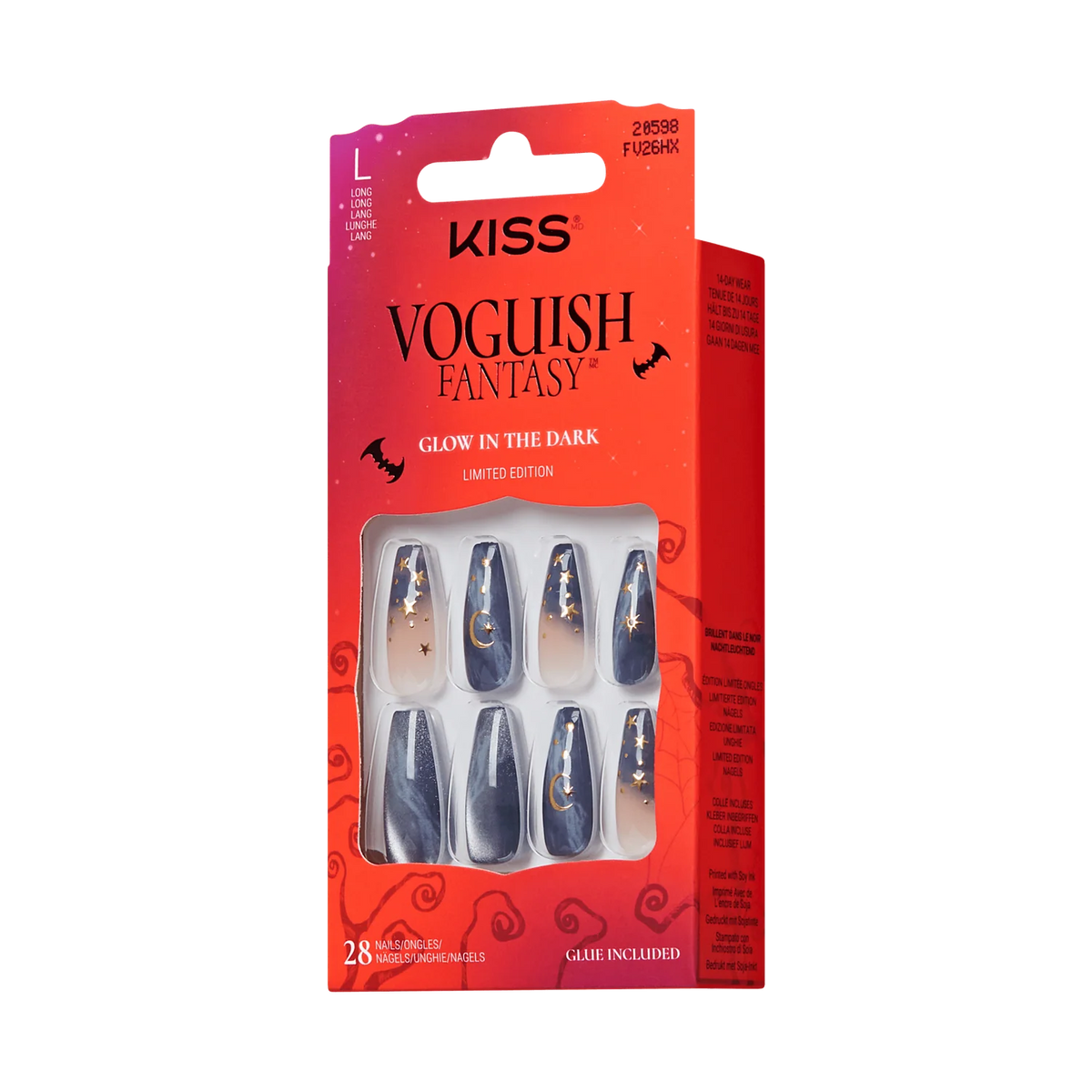 UÑAS POSTIZAS VOGUISH FANTASY NAILS EVIL WAYS - KISS