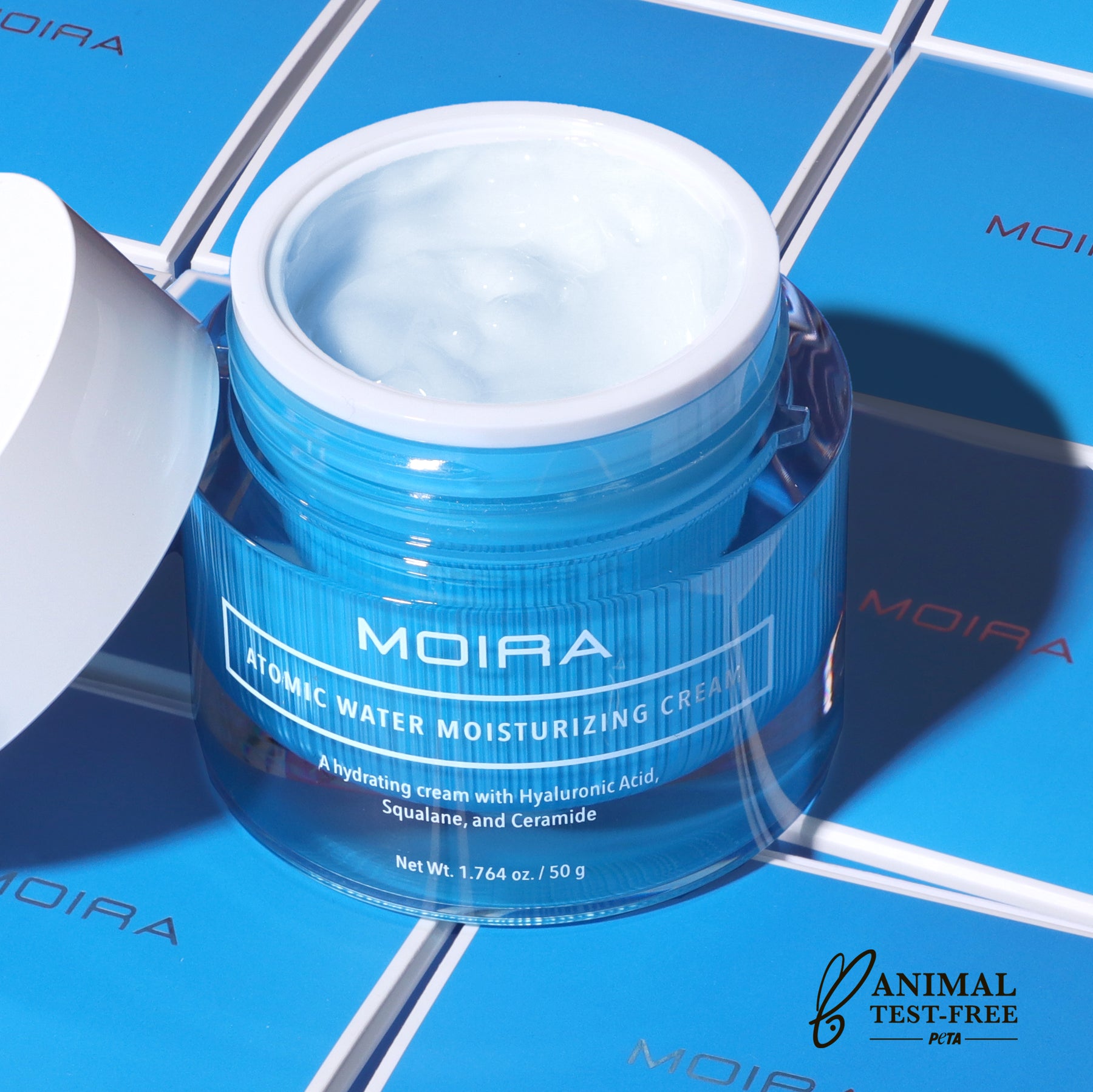 CREMA FACIAL HIDRATANTE ATOMIC WATER - MOIRA