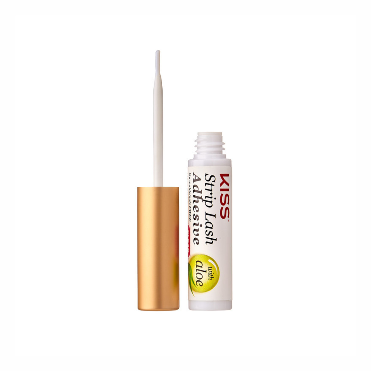 24HR STRIP EYELASH ADHESIVE-CLEAR - KISS