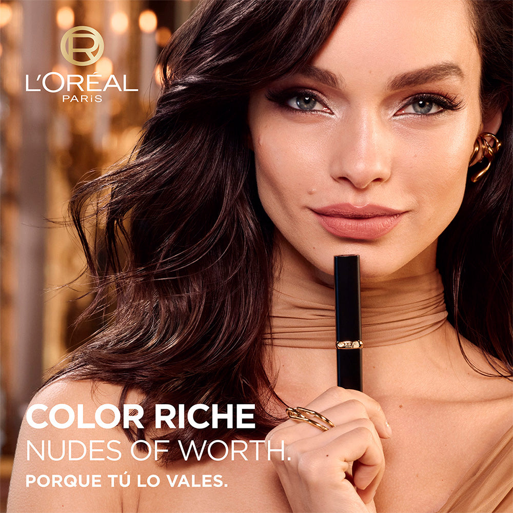 LABIAL INTENSE VOLUME MATTE NUDES OF WORTH - OUTLET LOREAL PARIS
