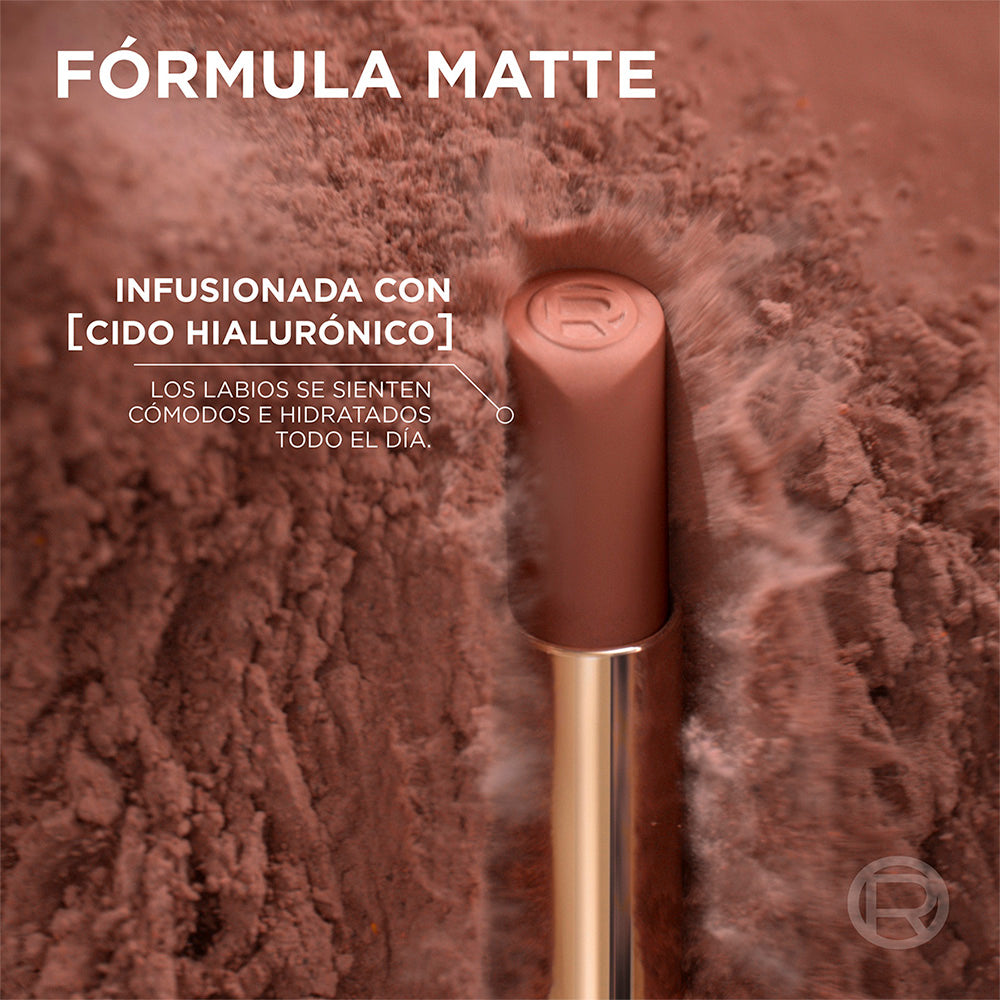 LABIAL INTENSE VOLUME MATTE NUDES OF WORTH - OUTLET LOREAL PARIS