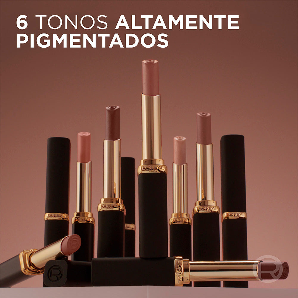 LABIAL INTENSE VOLUME MATTE NUDES OF WORTH - OUTLET LOREAL PARIS