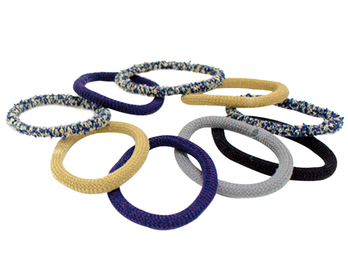 LIGAS BOUCLE MULTICOLOR 12 PZAS - SCUNCI