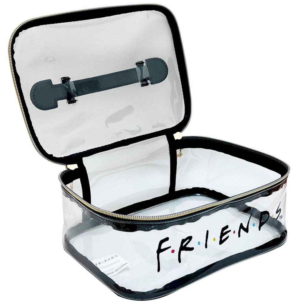 COSMETIQUERA TRANSPARENTE FRIENDS - OUTLET SCUNCI