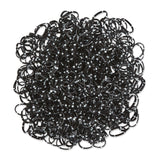 MINI LIGAS ELASTICAS NEGRAS 500 PZAS - SCUNCI