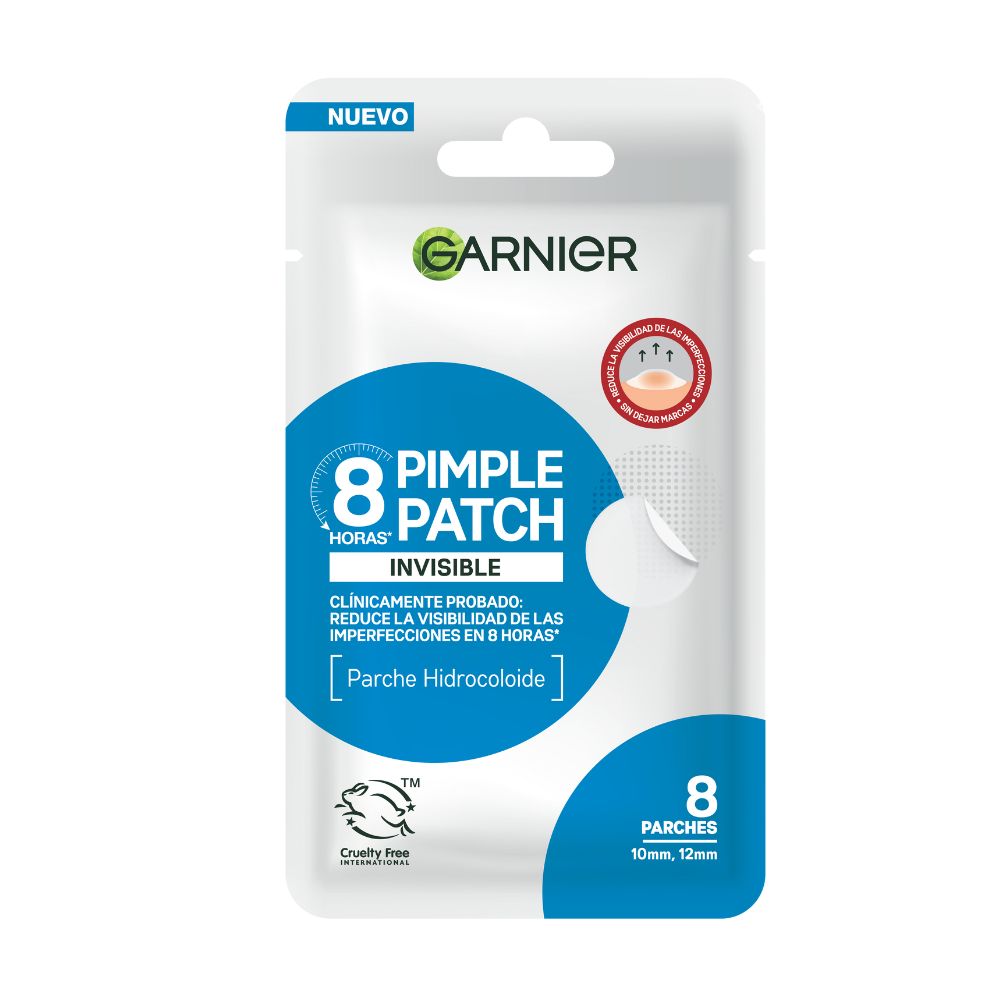 PARCHES PARA ACNÉ 8 PIEZAS - GARNIER SKIN ACTIVE