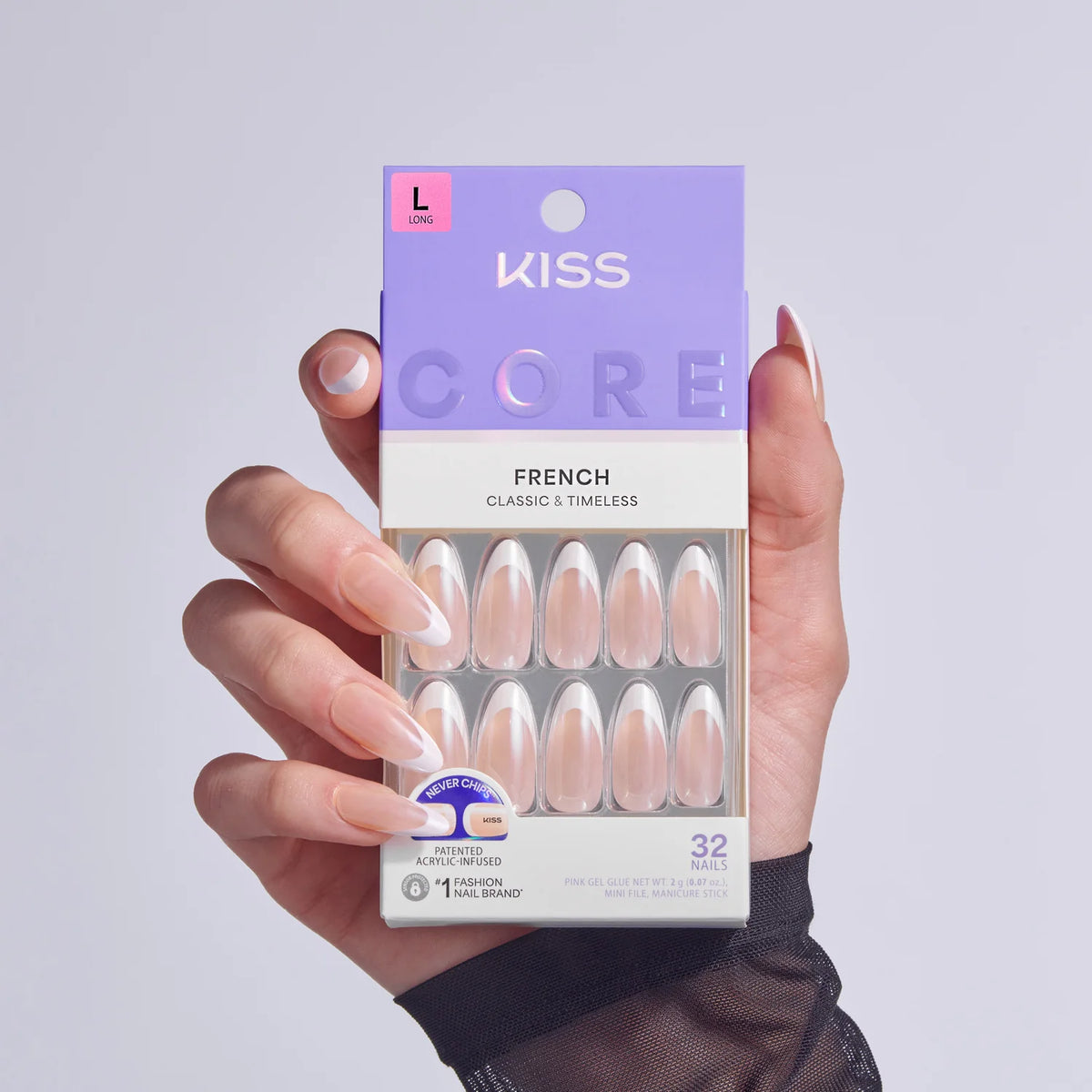 UÑAS POSTIZAS FASCINATING CORE - KISS