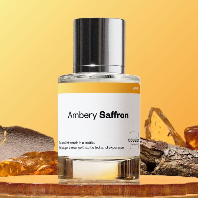 PERFUME AMBERY SAFFRON 50ML - DOSSIER