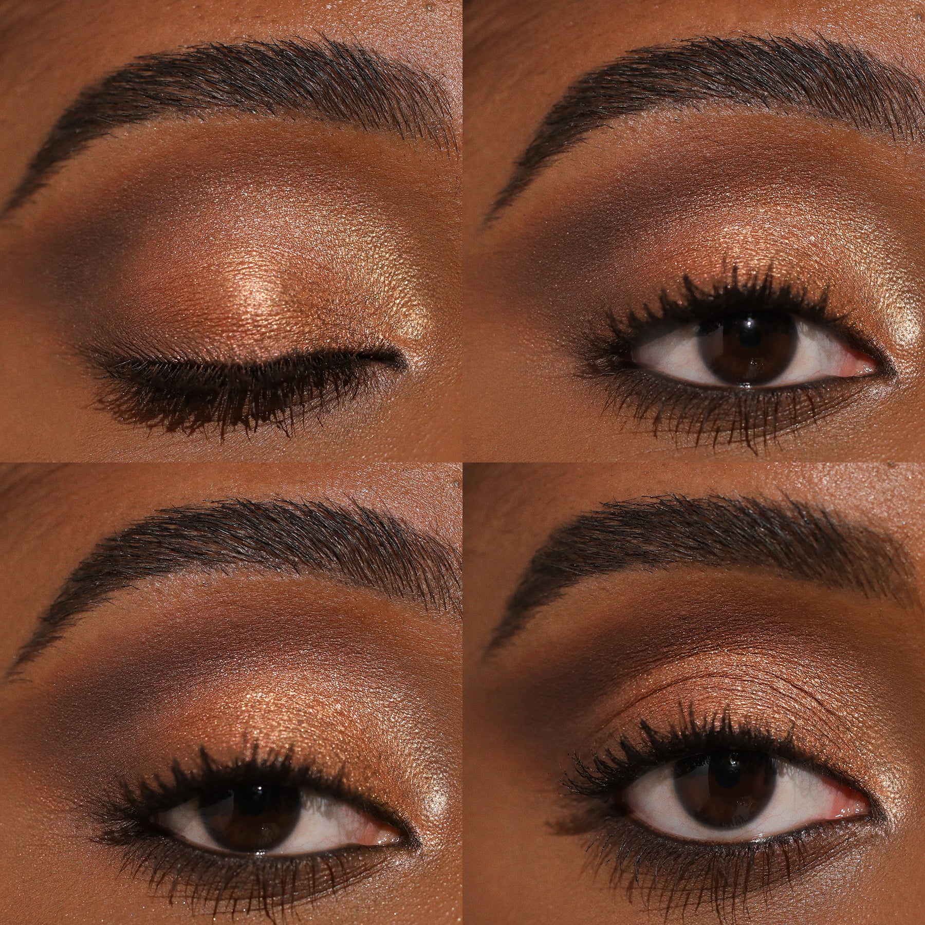 SOMBRAS GILDED MINI EYESHADOW QUADS CHAMPAGNE PROBLEMS - MILANI