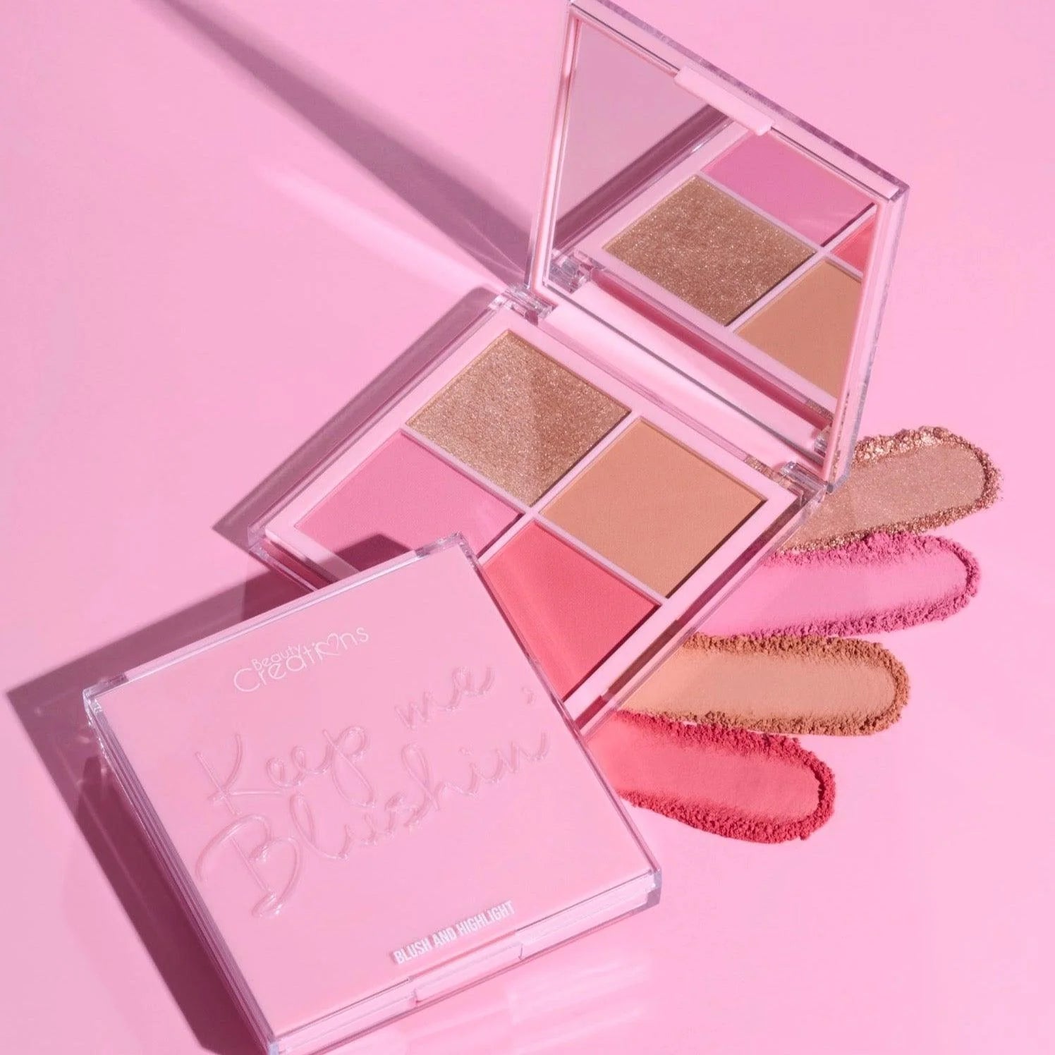 CUARTETO DE RUBORES KEEP ME BLUSHIN 4 EVER - BEAUTY CREATIONS