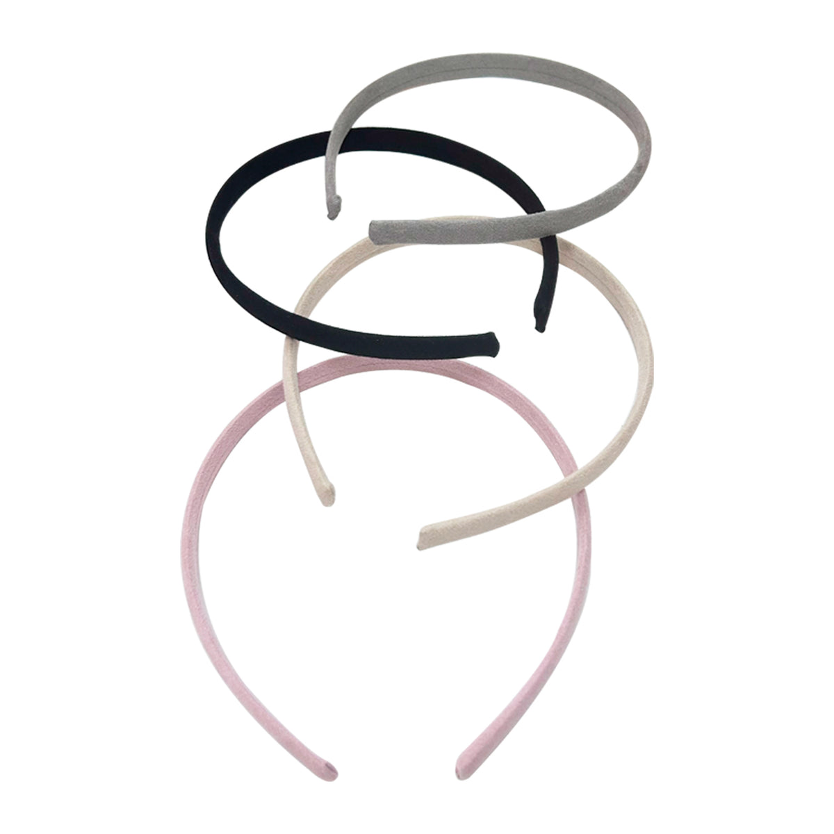 DIADEMAS MULTICOLOR 4 PIEZAS - SCUNCI