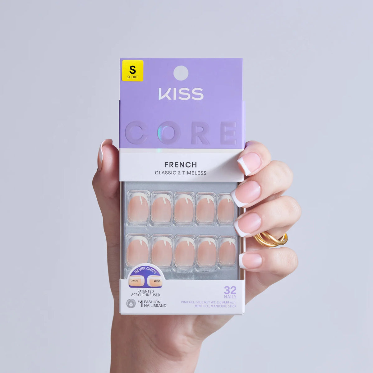 UÑAS POSTIZAS SNAPSHOT CORE - KISS