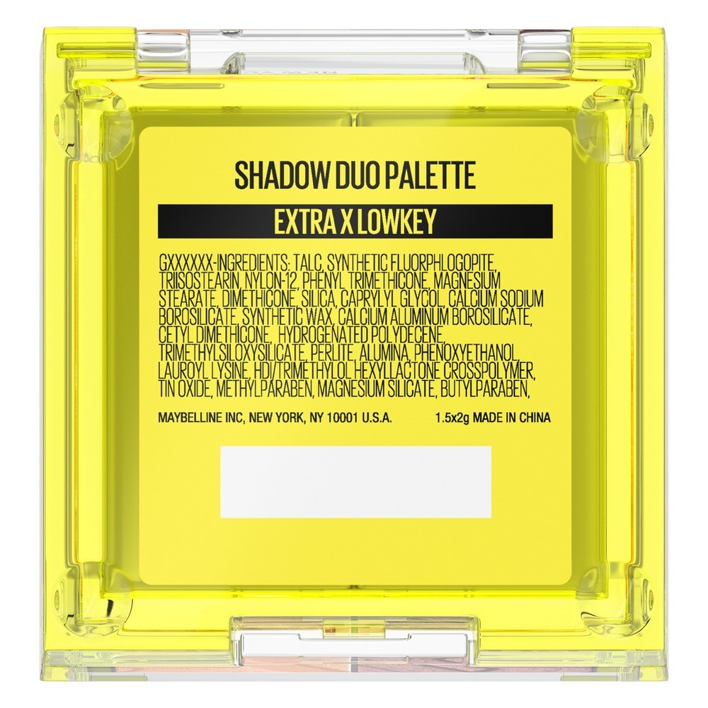 COLOR RIVALS EXTRA X LOWKEY SOMBRAS PARA OJOS - MAYBELLINE